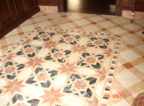 Укладка плитки из мрамора